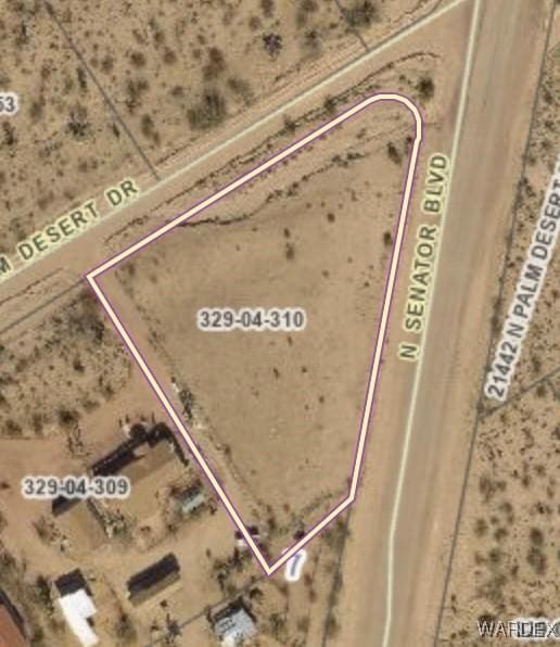 21426 W Palm Desert Dr, White Hills AZ, 86445 land for sale