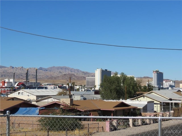 exterior space featuring a view of city