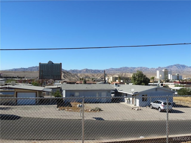 exterior space with a residential view