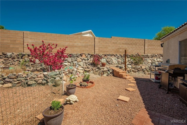 2355 Morningside Dr, Bullhead City, AZ 86442 - view of yard featuring a fenced backyard