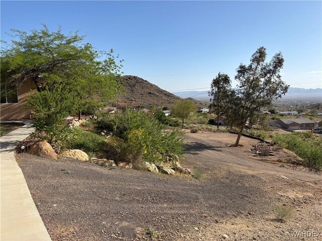 view of mountain feature