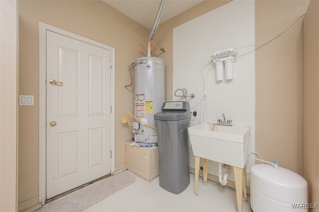 utilities with gas water heater