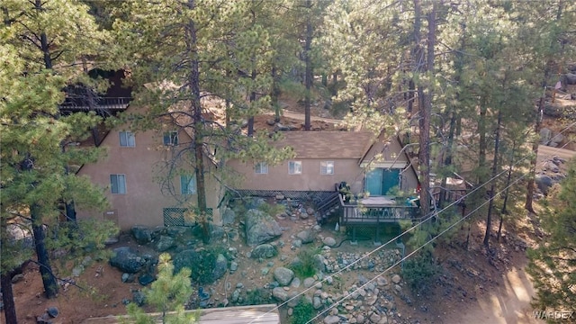 drone / aerial view