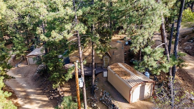 drone / aerial view