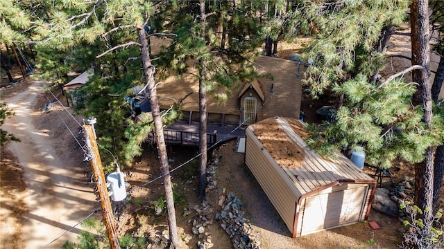 aerial view