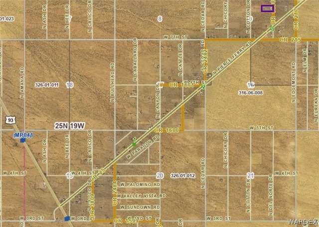 0000 Del Norte Dr, Dolan Springs AZ, 86441 land for sale