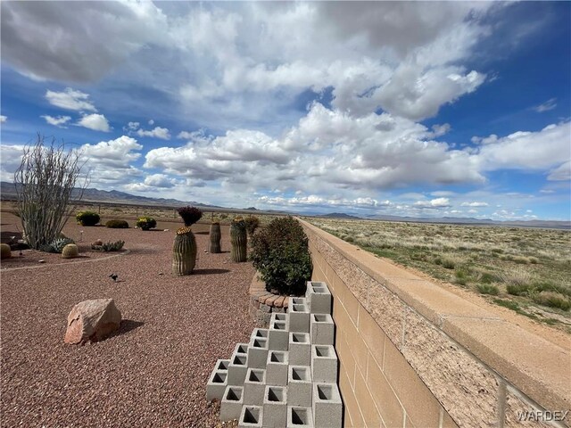 exterior space featuring a rural view