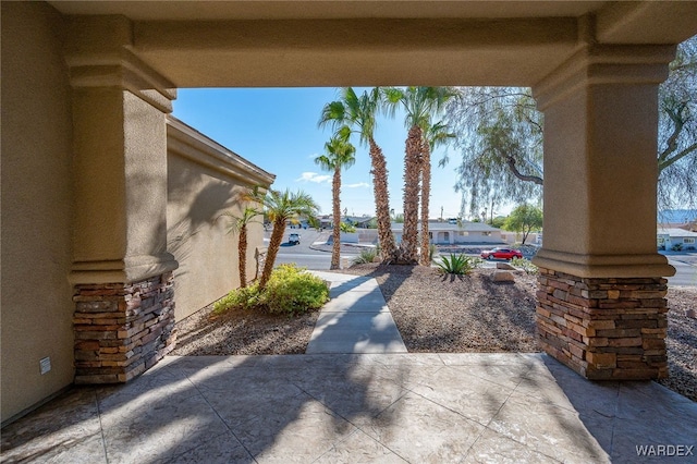 view of patio