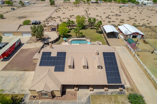 2303 E Hulet Ave, Mohave Valley, AZ 86440 - aerial view of property and surrounding area