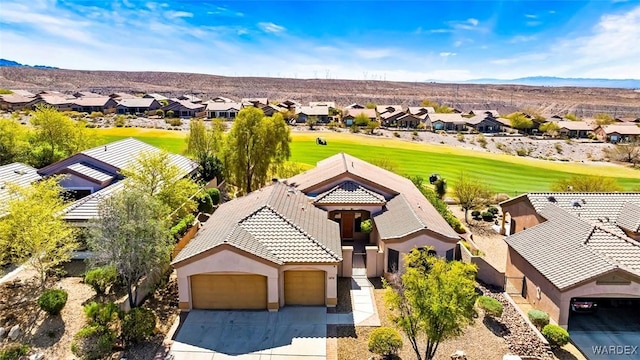 birds eye view of property featuring a residential view