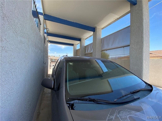 211 Columbine Dr, Lake Havasu, AZ 86403 - view of parking / parking lot featuring a carport