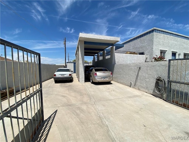 211 Columbine Dr, Lake Havasu, AZ 86403 - view of road with concrete driveway