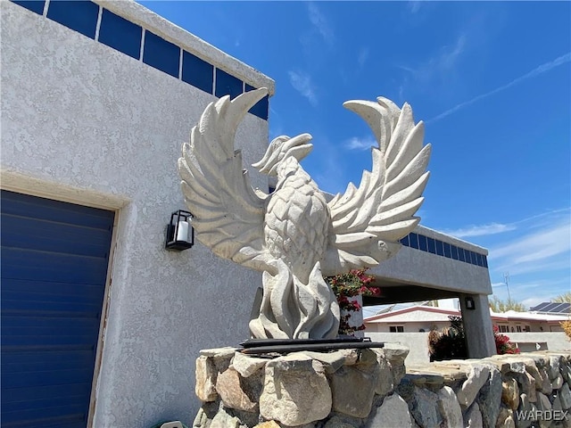 211 Columbine Dr, Lake Havasu, AZ 86403 - exterior details featuring stucco siding