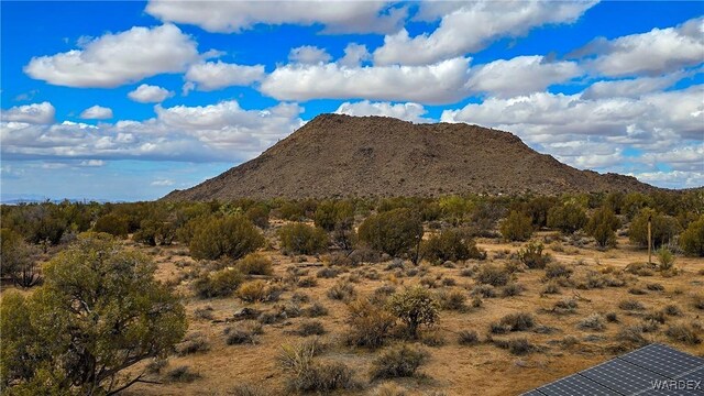 view of mountain feature