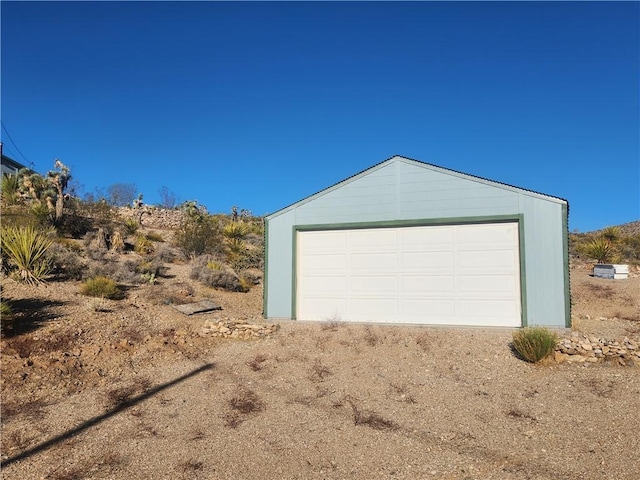1900 W Guardian Dr, Meadview, AZ 86444 - view of detached garage