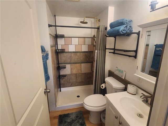 1900 W Guardian Dr, Meadview, AZ 86444 - bathroom with a stall shower and vanity