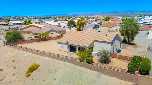 6053 S Klamath Loop, Fort Mohave, AZ 86426 - aerial perspective of suburban area with a mountainous background