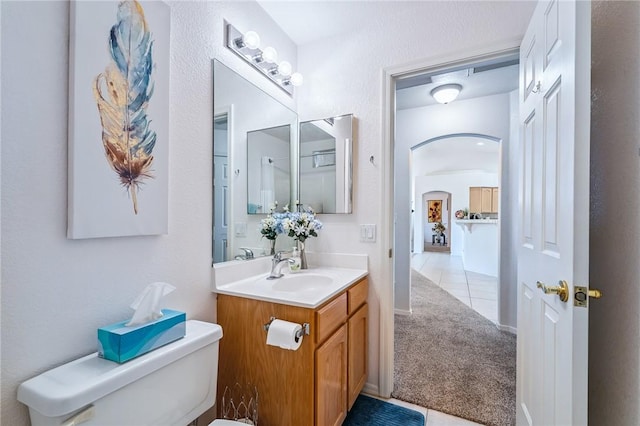 6053 S Klamath Loop, Fort Mohave, AZ 86426 - bathroom with toilet and vanity