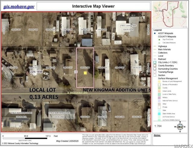 3773 E Northfield Ave, Kingman AZ, 86409 land for sale