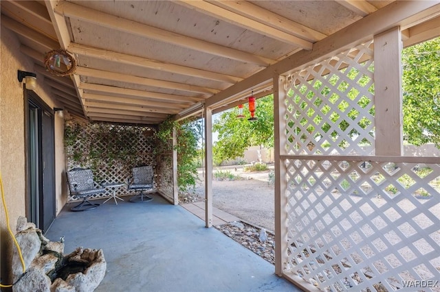 view of patio / terrace