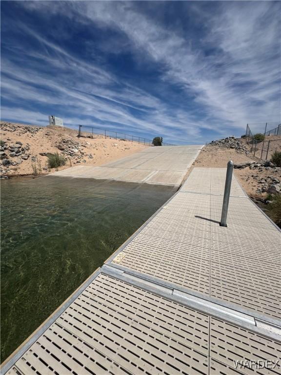 10726 S Shimmering Way, Mohave Valley, AZ 86440 - view of dock