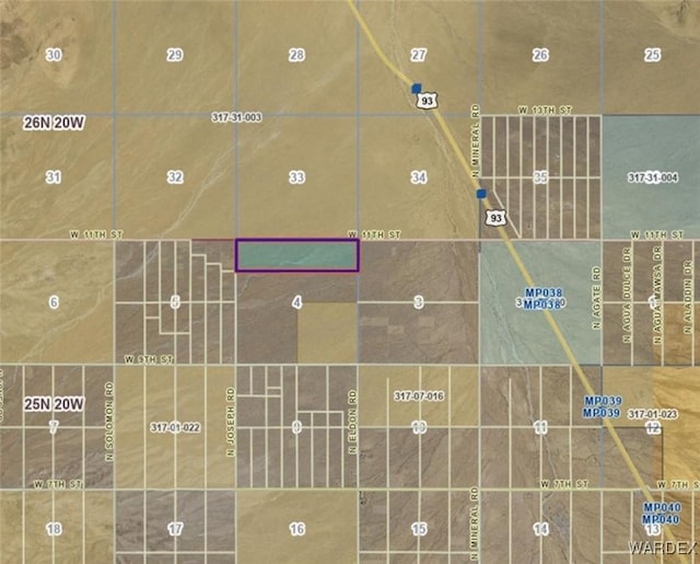 000 11th St, Dolan Springs AZ, 86441 land for sale