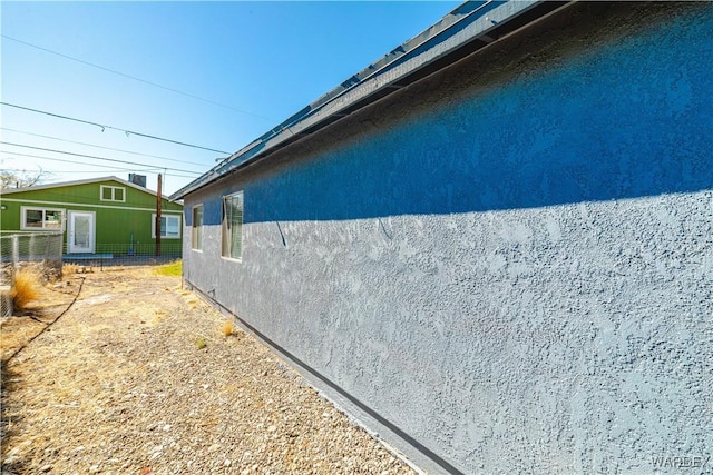 view of property exterior featuring stucco siding