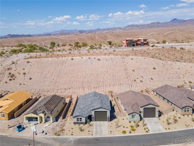 exterior space with view of desert