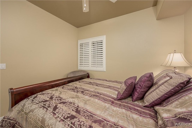 231 Moser Ave Unit G, Bullhead City, AZ 86429 - bedroom with a ceiling fan