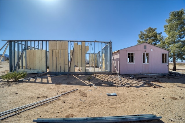 view of outbuilding with an outbuilding