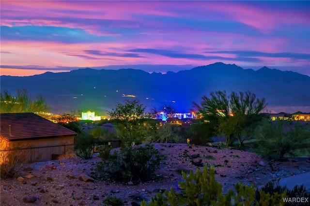 property view of mountains