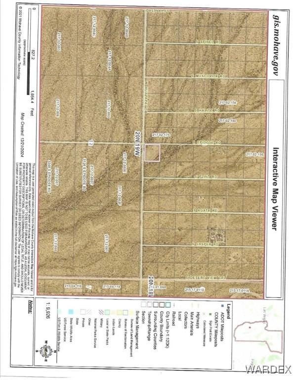 000 Hualapai, Golden Valley AZ, 86413 land for sale