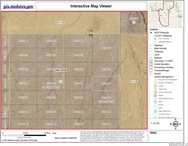 Listing photo 3 for 00LOT32 N Agate Rd, Dolan Springs AZ 86441