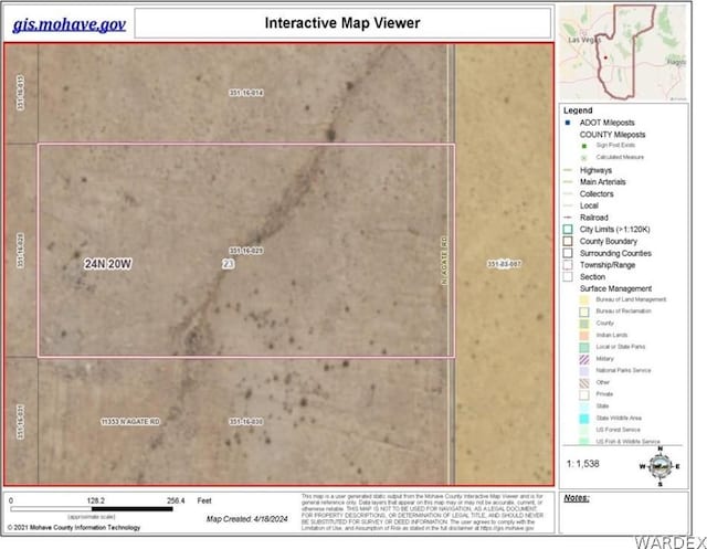 Listing photo 2 for 00LOT32 N Agate Rd, Dolan Springs AZ 86441