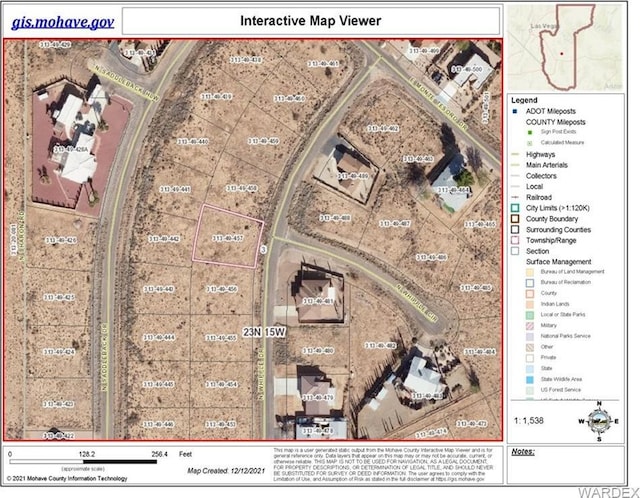 9853 N Whipple Dr, Kingman AZ, 86401 land for sale