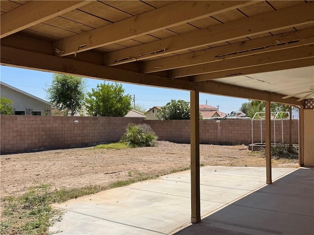 2024 E Mountain View Pl, Fort Mohave, AZ 86426 - fenced backyard with a patio