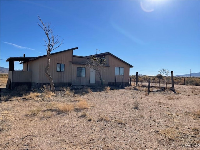 view of property exterior