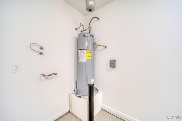 utilities with electric water heater