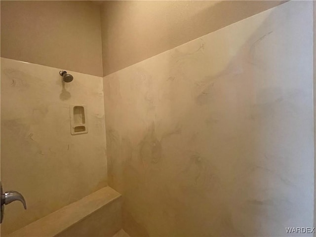 full bathroom with a shower