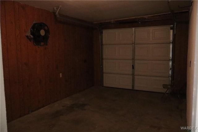 4284 S La Calzada Dr, Fort Mohave, AZ 86426 - garage featuring wood walls
