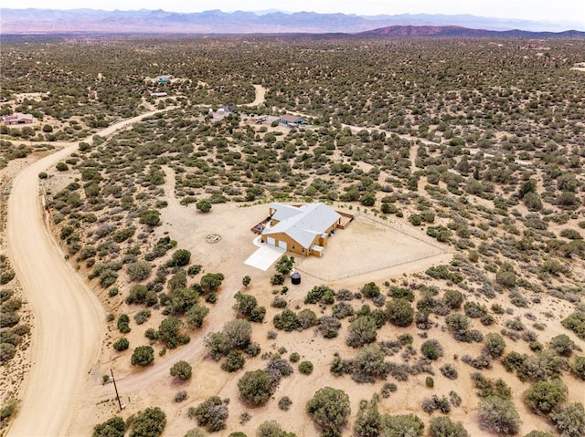9076 E Mountain Shadow Rd, Kingman, AZ 86401 - bird's eye view of mountains