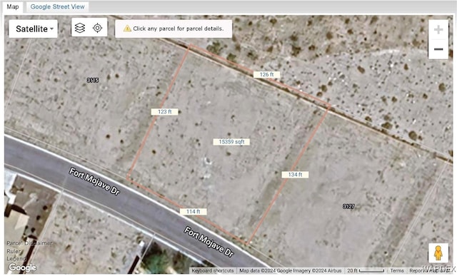 3121 Fort Mojave Dr, Bullhead City AZ, 86429 land for sale