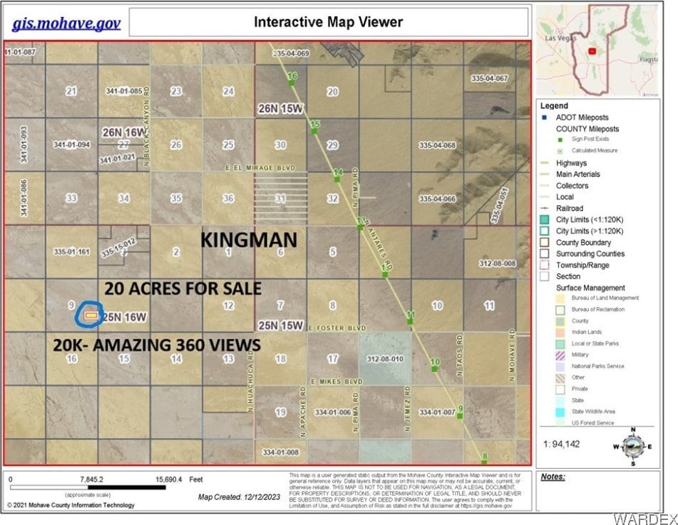 20ACRES N Black Canyon Rd, Kingman, AZ 86401 - photo 2