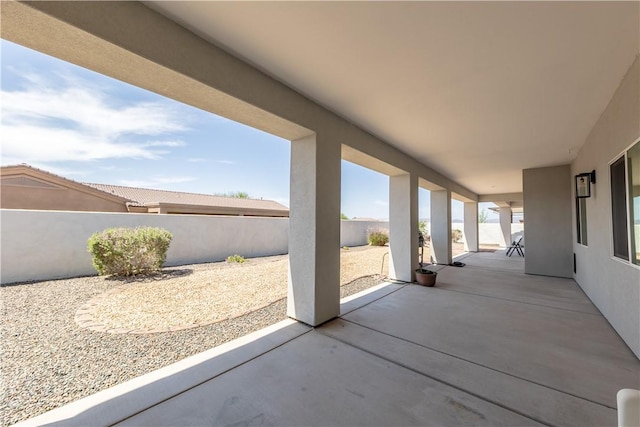 2178 E Via Lucio, Fort Mohave, AZ 86426 - fenced backyard featuring a patio area