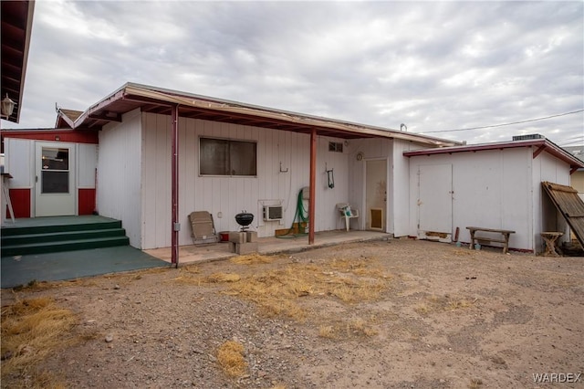 view of back of property