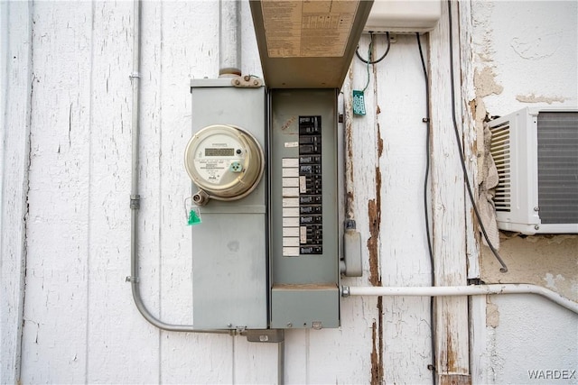 utility room featuring electric panel