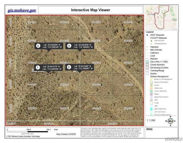 LOT247 N Quaint Dr, Dolan Springs AZ, 86441 land for sale