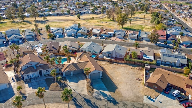 birds eye view of property featuring a residential view