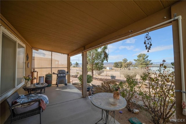 view of patio / terrace featuring area for grilling