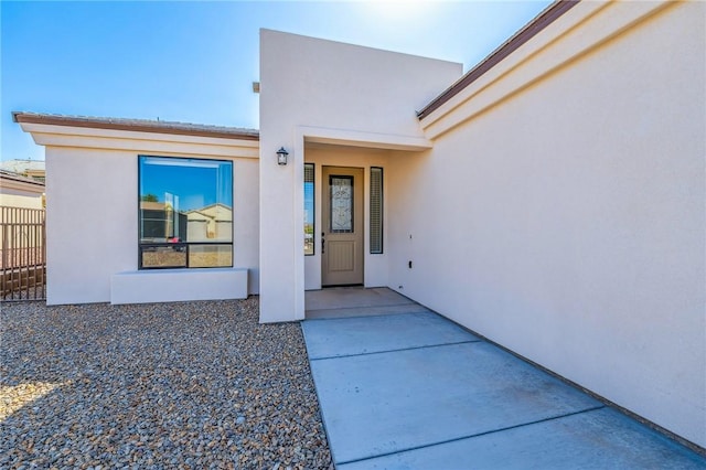 6102 S Scorpion Ln, Fort Mohave, AZ 86426 - entrance to property featuring stucco siding
